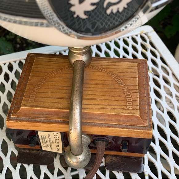 Vintage Coors Light Globe Lamp with Clock 70s 80s Man Cave Bar Advertising Sign - Picture 5 of 7